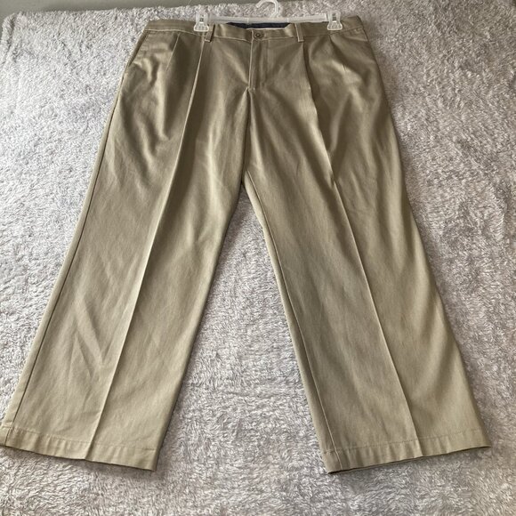 Dockers Signature Khaki Men Pants Classic Fit  Flex Comfort  40x29(Meas 40 x 28) - Picture 1 of 9